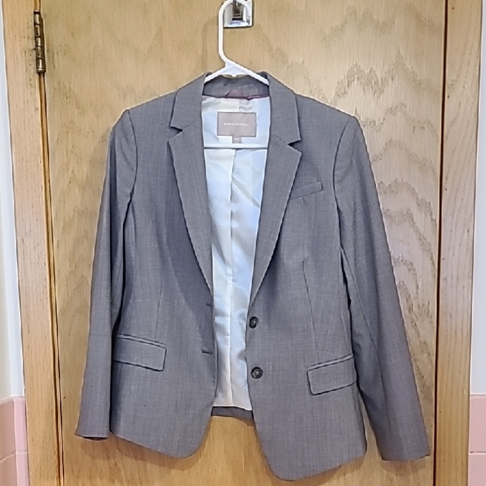 Banana Republic Women's Gray Blazer